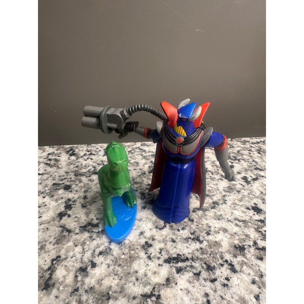 Disney Pixar Toy‎ Story Zurg Rex Action Figure Set **zurg has a flaw**